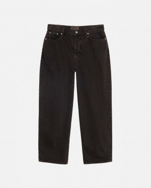 Black Women's Stussy Big Ol' Jean Denim Pants Bangkok | Thailand RDB-0185