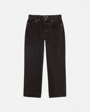 Black Women's Stussy Classic Jean Denim Pants Bangkok | Thailand IKN-7826