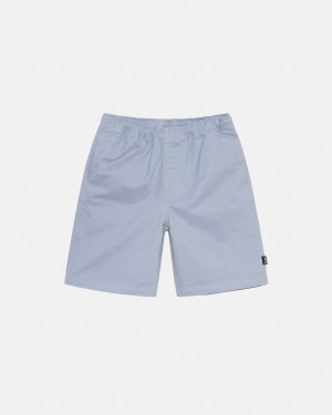 Blue Women's Stussy Brushed Beach Shorts Bangkok | Thailand POL-3571