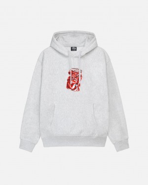 Grey Men's Stussy Soda Can Hoodie Bangkok | Thailand ZTE-7218