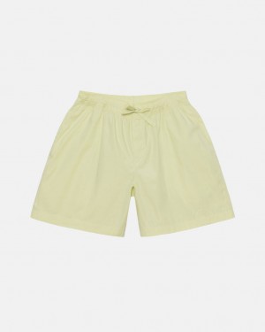 Light Green Women's Stussy Tekla Poplin Pyjama Shorts Bangkok | Thailand RVC-3108