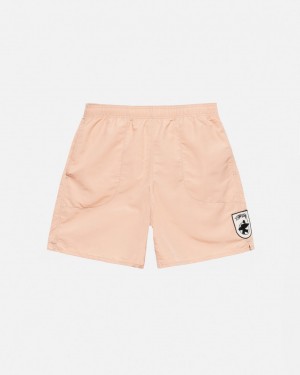 Light Rose Women's Stussy Surfman Patch Water Short Swimwear Bangkok | Thailand PDI-4242