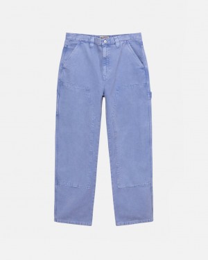 Purple Women's Stussy Work Pant Canvas Pants Bangkok | Thailand VYC-0671