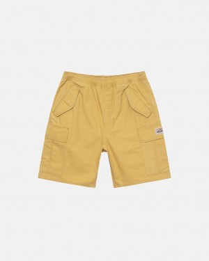 Yellow Women's Stussy Ripstop Cargo Beach Shorts Bangkok | Thailand PSX-1448