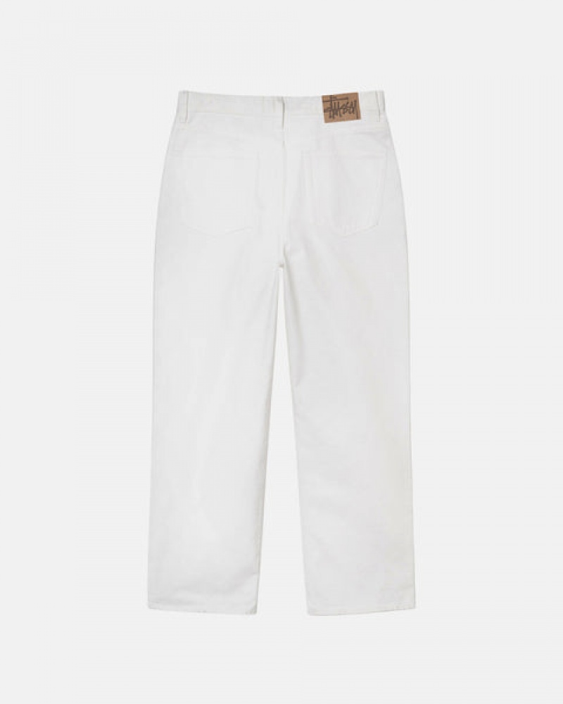 Beige Men's Stussy Classic Jean Overdyed Pants Bangkok | Thailand CZH-4146