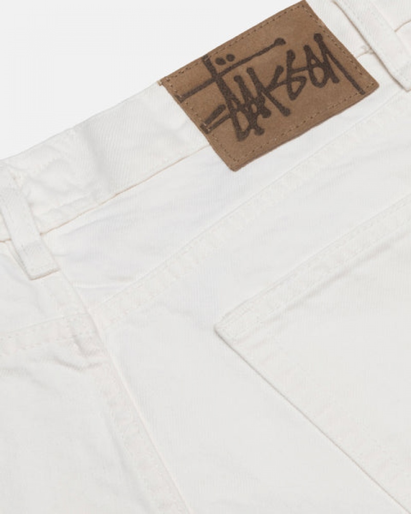 Beige Men's Stussy Classic Jean Overdyed Pants Bangkok | Thailand CZH-4146