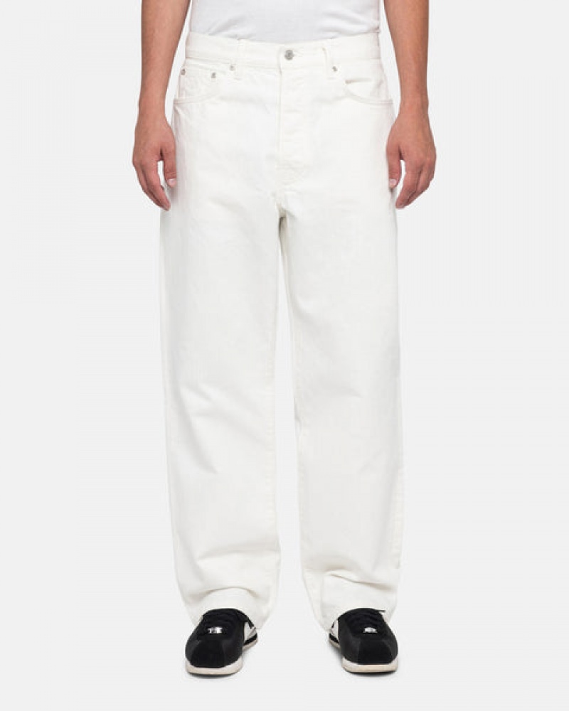 Beige Men's Stussy Classic Jean Overdyed Pants Bangkok | Thailand CZH-4146