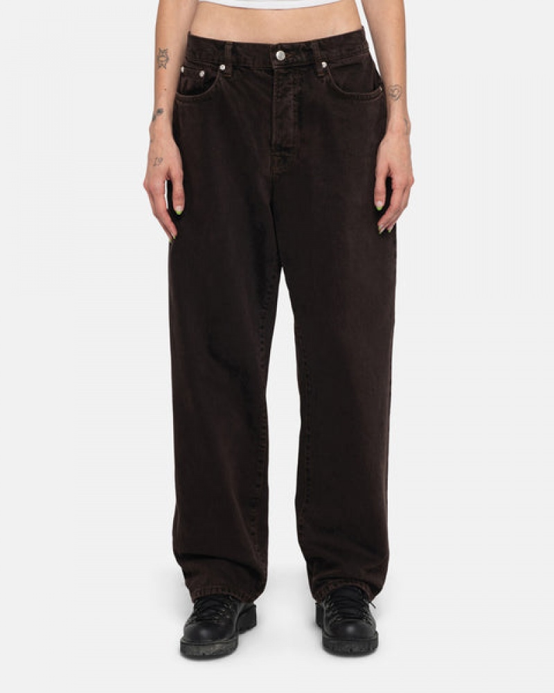 Black Men's Stussy Classic Jean Denim Pants Bangkok | Thailand QXK-0654