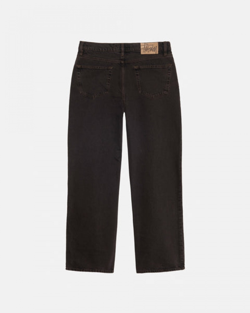 Black Men's Stussy Classic Jean Denim Pants Bangkok | Thailand QXK-0654