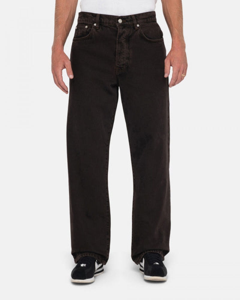 Black Men's Stussy Classic Jean Denim Pants Bangkok | Thailand QXK-0654