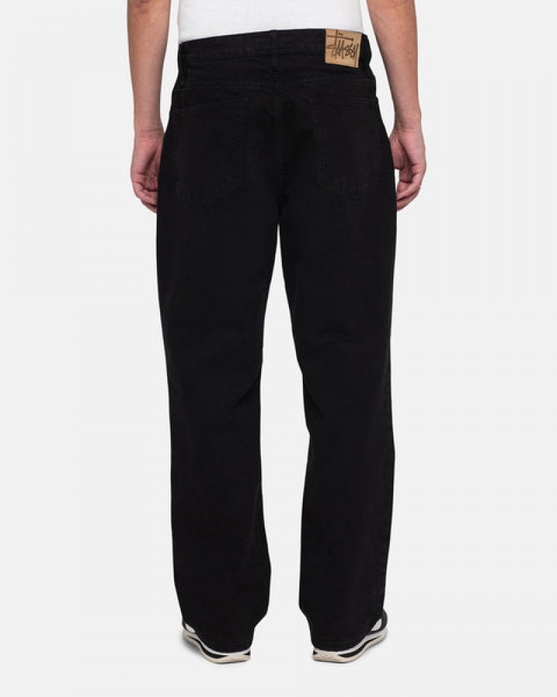 Black Men's Stussy Classic Jean Overdyed Pants Bangkok | Thailand OTM-9147