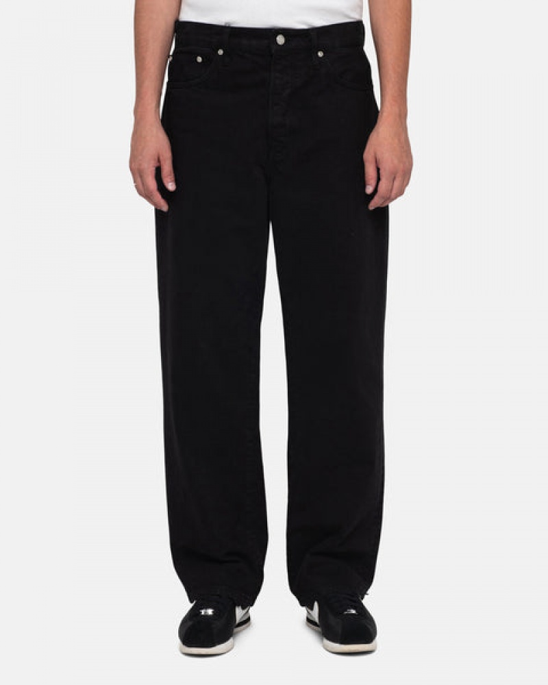 Black Men's Stussy Classic Jean Overdyed Pants Bangkok | Thailand OTM-9147