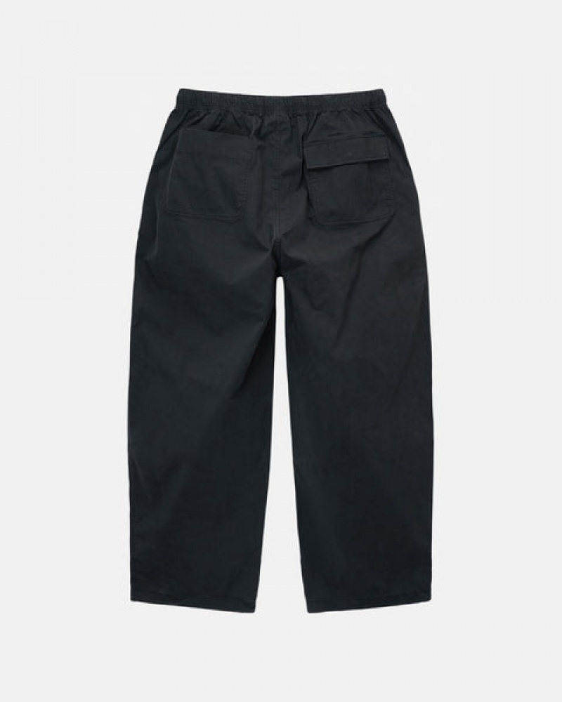 Black Men's Stussy Nyco Over Trousers Pants Bangkok | Thailand UON-5149