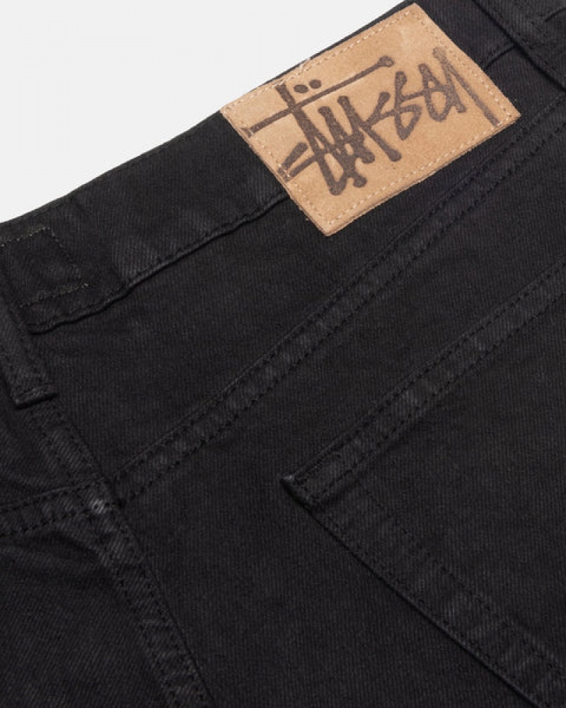 Black Women's Stussy Big Ol' Jean Overdyed Pants Bangkok | Thailand KTG-5392