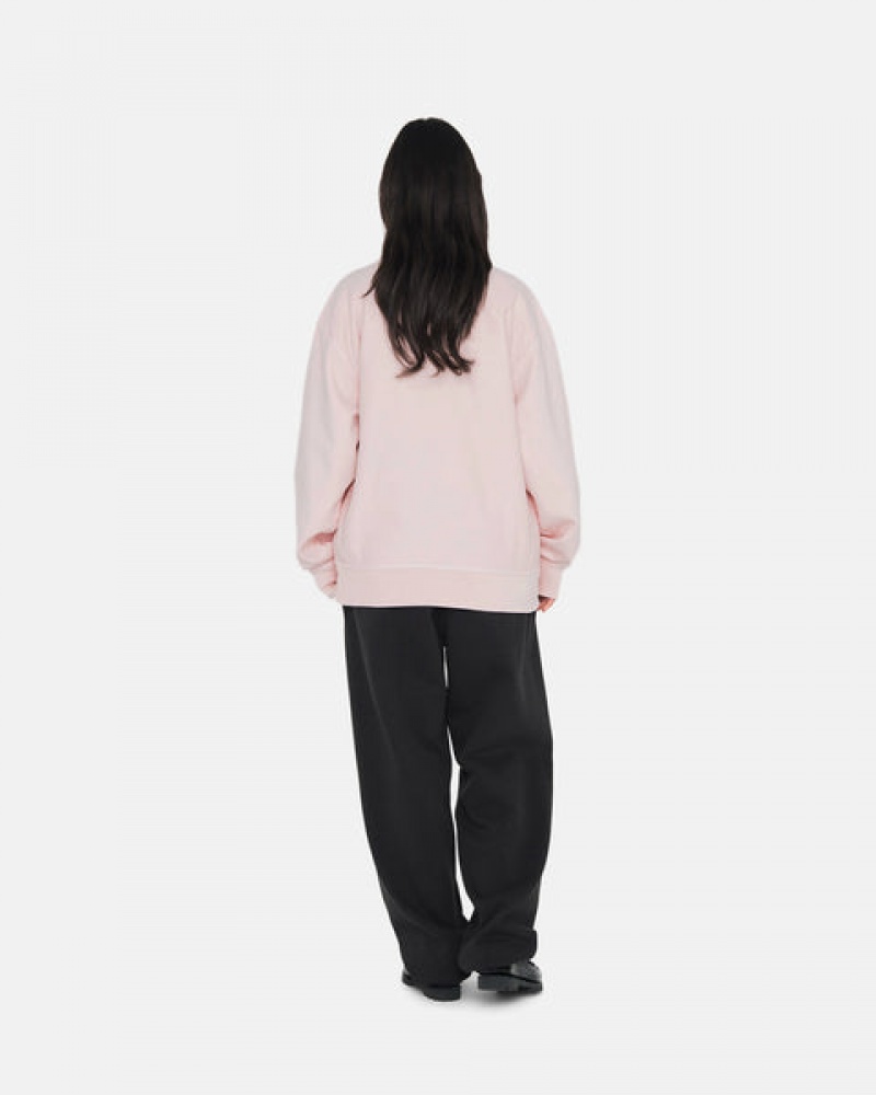 Black Women's Stussy Overdyed Stock Logo Sweatpants Bangkok | Thailand CIL-7759