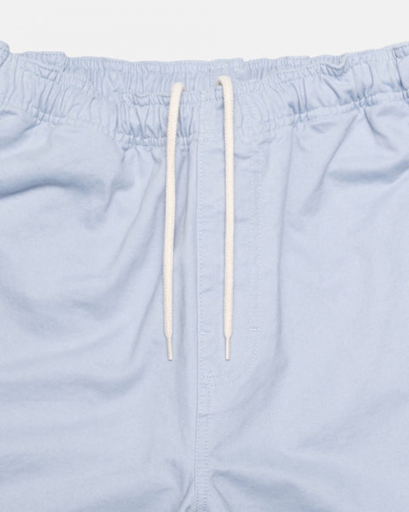 Blue Men's Stussy Brushed Beach Pants Bangkok | Thailand EZH-5501