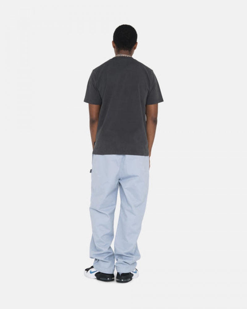 Blue Men's Stussy Brushed Beach Pants Bangkok | Thailand EZH-5501