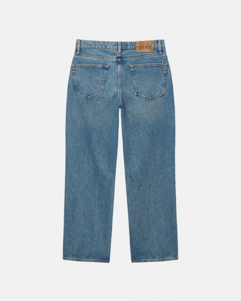 Blue Men's Stussy Classic Jean Denim Pants Bangkok | Thailand TKS-9884