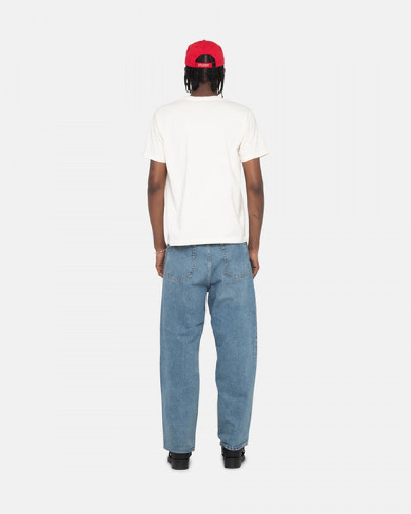 Blue Men's Stussy Classic Jean Denim Pants Bangkok | Thailand TKS-9884