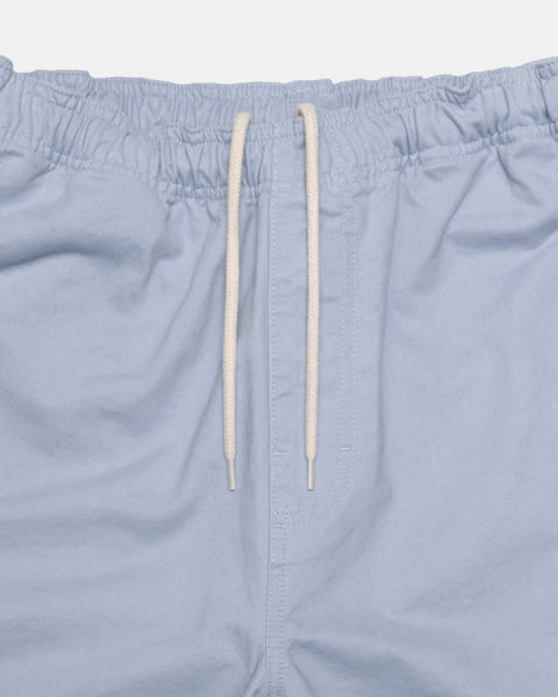 Blue Women's Stussy Brushed Beach Shorts Bangkok | Thailand POL-3571