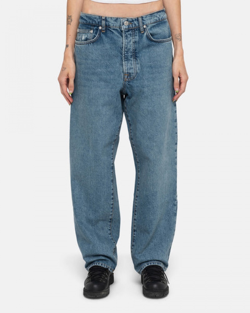 Blue Women's Stussy Classic Jean Denim Pants Bangkok | Thailand VPN-4382