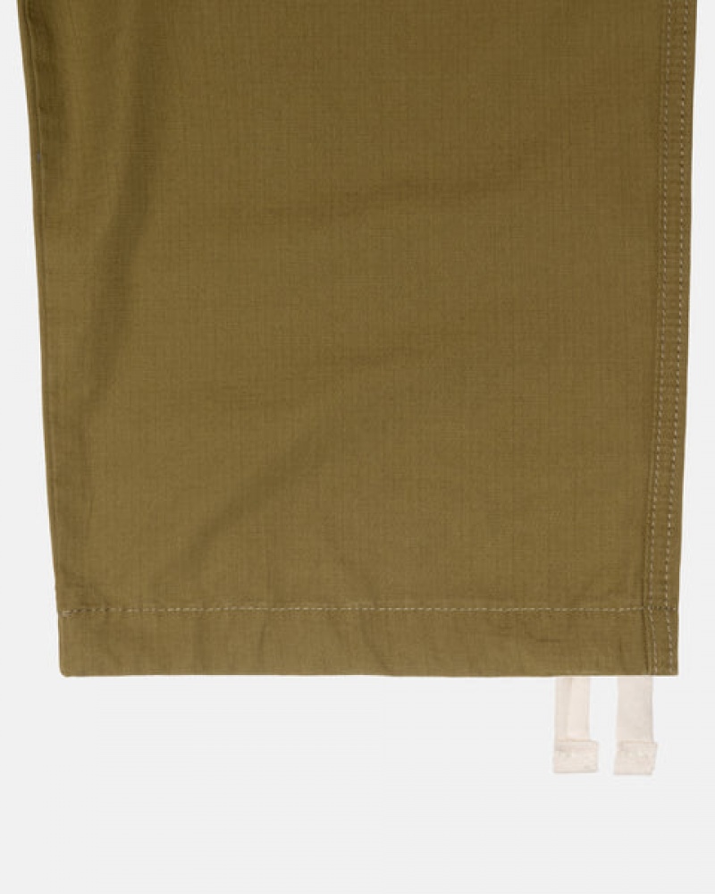 Brown Men's Stussy Beach Pant Ripstop Cargo Pants Bangkok | Thailand QEP-9201