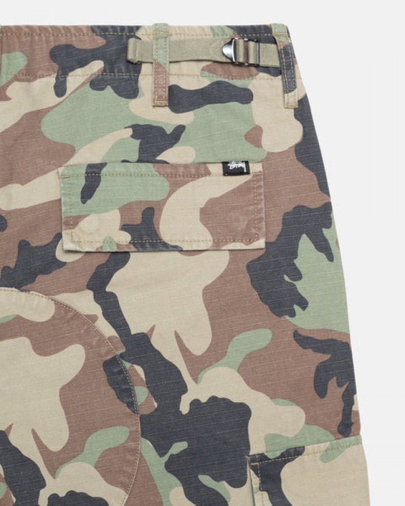 Camo Men's Stussy Surplus Cargo Ripstop Pants Bangkok | Thailand IYP-9611