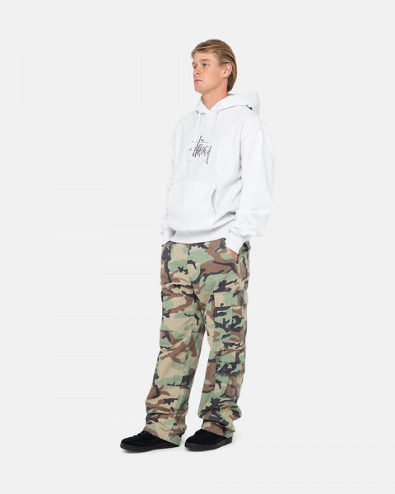 Camo Men's Stussy Surplus Cargo Ripstop Pants Bangkok | Thailand IYP-9611