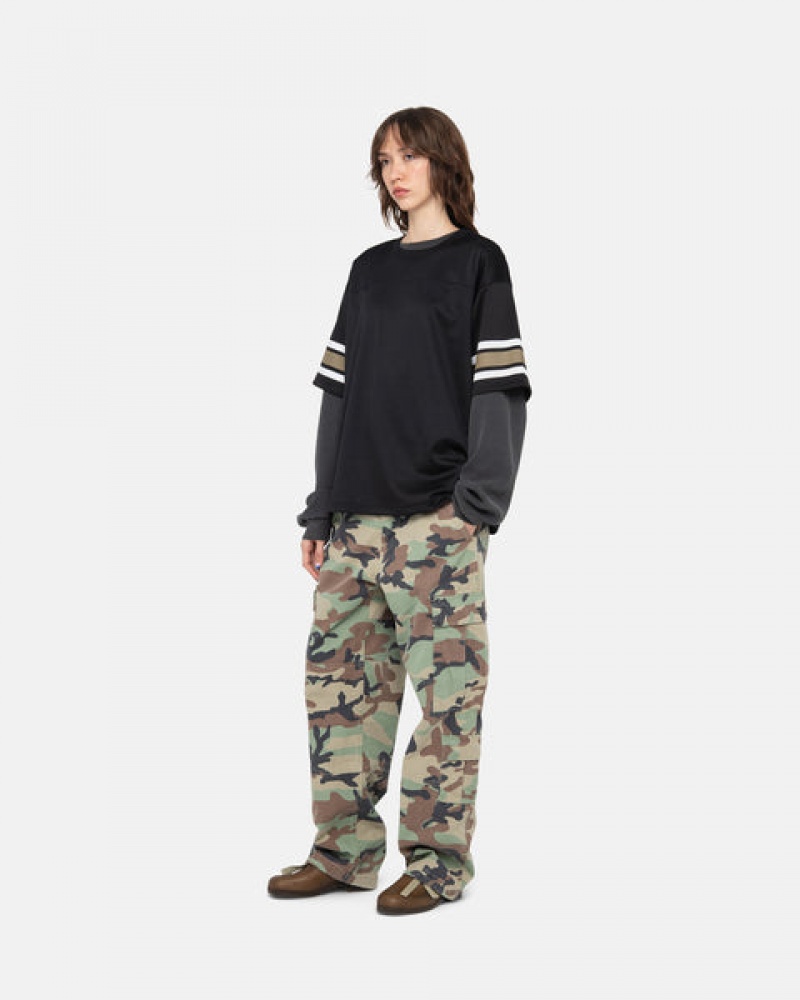 Camo Women's Stussy Surplus Cargo Ripstop Pants Bangkok | Thailand DIP-3513