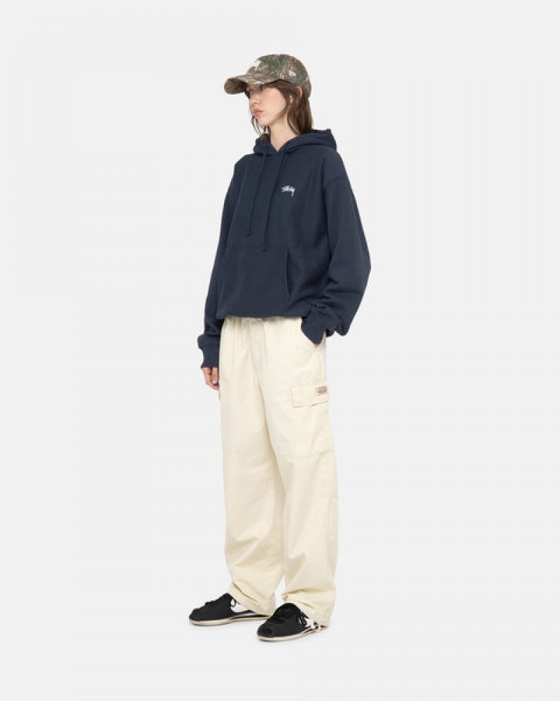 Cream Men's Stussy Beach Pant Ripstop Cargo Pants Bangkok | Thailand GKC-4495