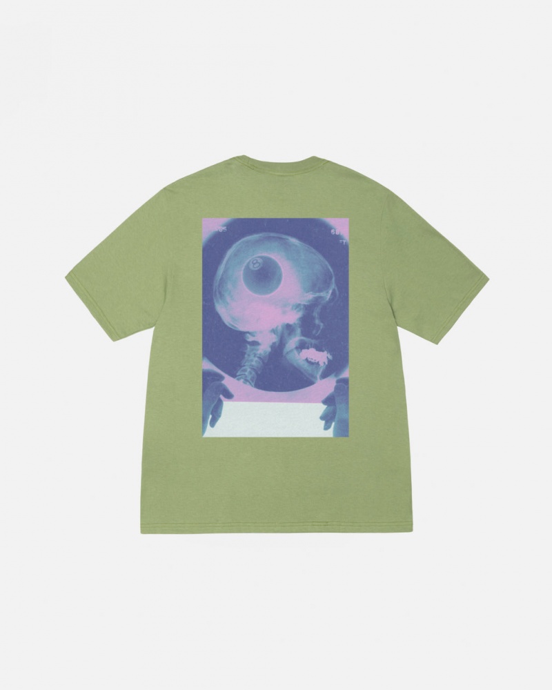 Green Men\'s Stussy X-Ray Tees Bangkok | Thailand ENX-0447