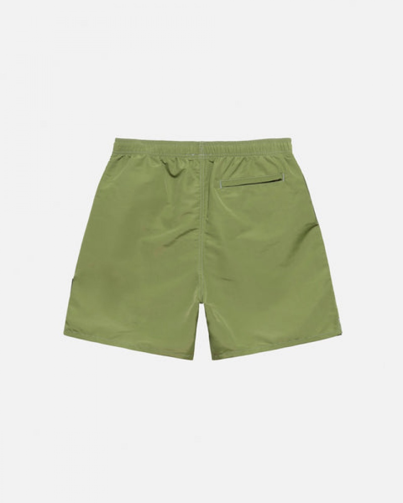 Green Women's Stussy Surfman Patch Water Short Swimwear Bangkok | Thailand RTD-7543