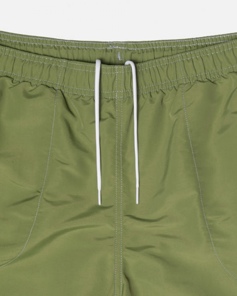 Green Women's Stussy Surfman Patch Water Short Swimwear Bangkok | Thailand RTD-7543