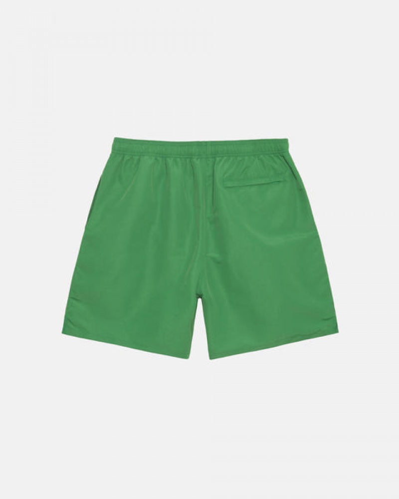 Green Women's Stussy Water Short Big Basic Shorts Bangkok | Thailand NUZ-6170