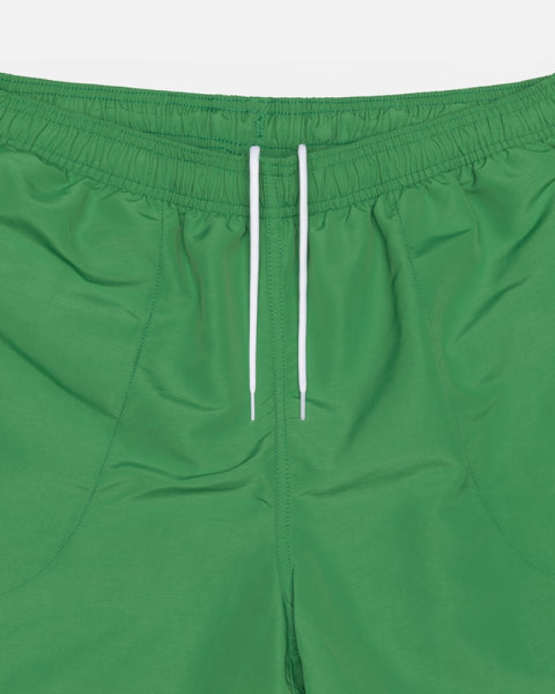 Green Women's Stussy Water Short Big Basic Shorts Bangkok | Thailand NUZ-6170