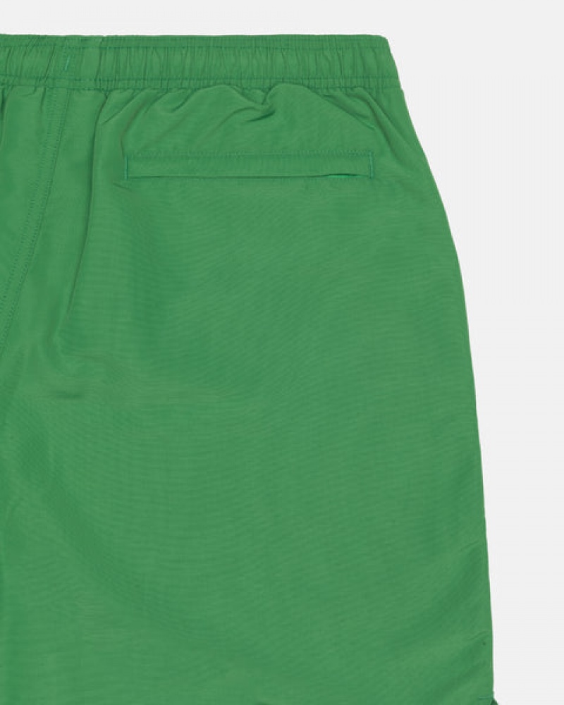 Green Women's Stussy Water Short Big Basic Shorts Bangkok | Thailand NUZ-6170