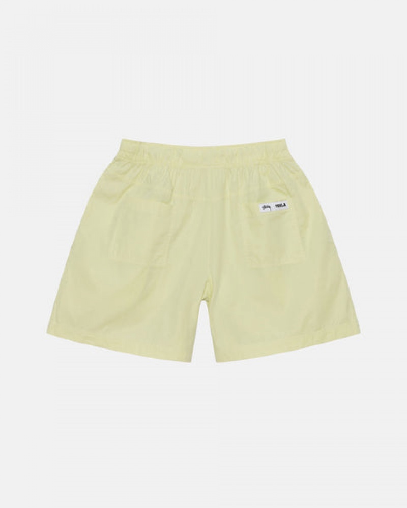 Light Green Women's Stussy Tekla Poplin Pyjama Shorts Bangkok | Thailand RVC-3108