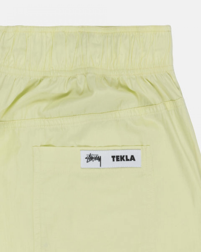 Light Green Women's Stussy Tekla Poplin Pyjama Shorts Bangkok | Thailand RVC-3108