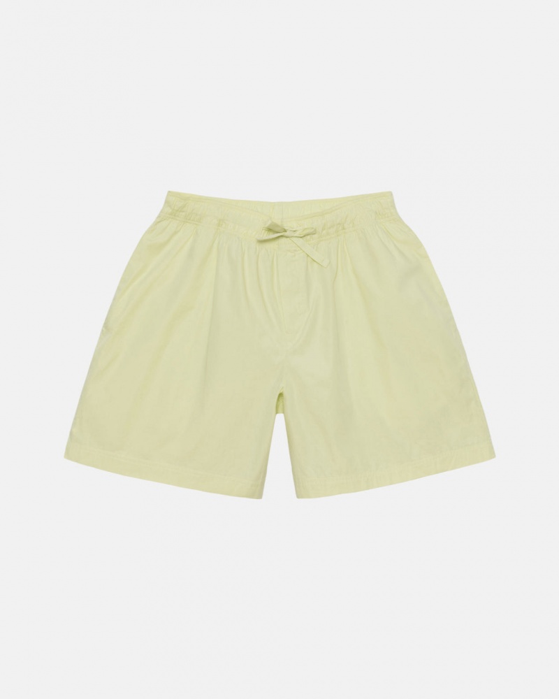 Light Green Women\'s Stussy Tekla Poplin Pyjama Shorts Bangkok | Thailand RVC-3108