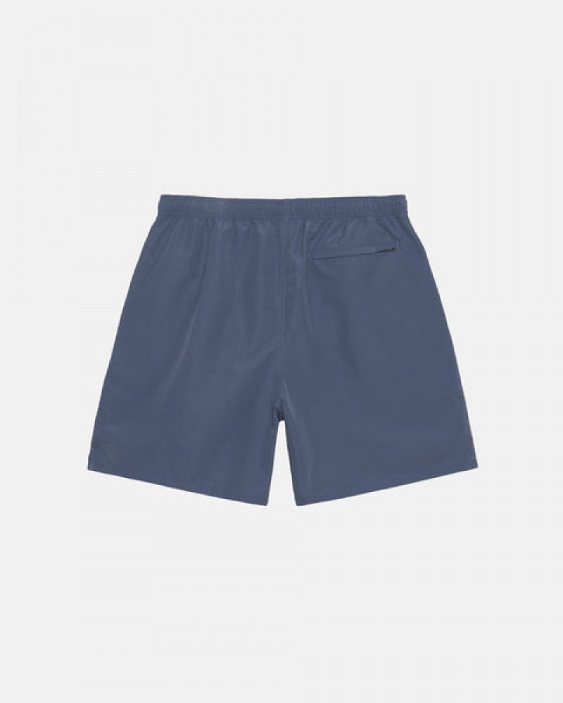 Navy Women's Stussy Water Short Big Basic Shorts Bangkok | Thailand CNV-2342