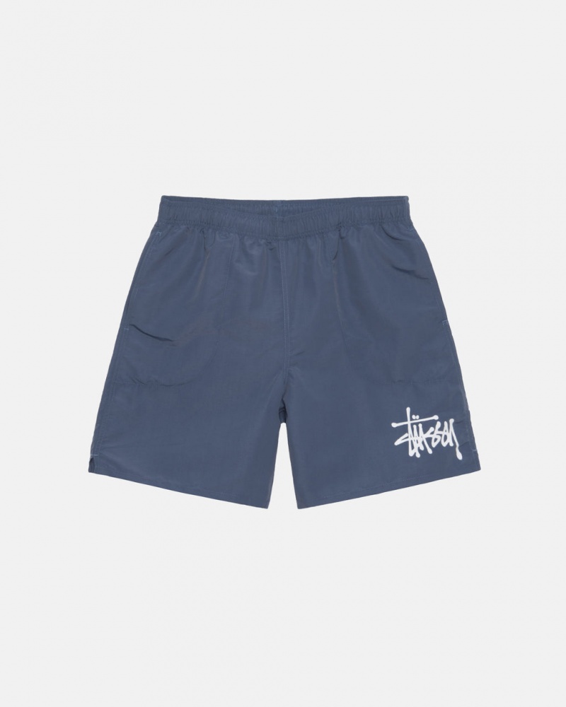 Navy Women\'s Stussy Water Short Big Basic Shorts Bangkok | Thailand CNV-2342