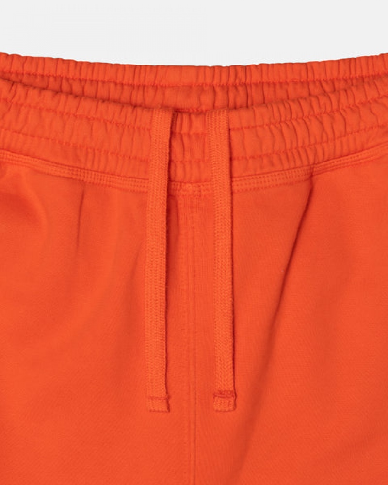 Orange Women's Stussy Overdyed Stock Logo Pant Sweatshirts Bangkok | Thailand ZQS-6530