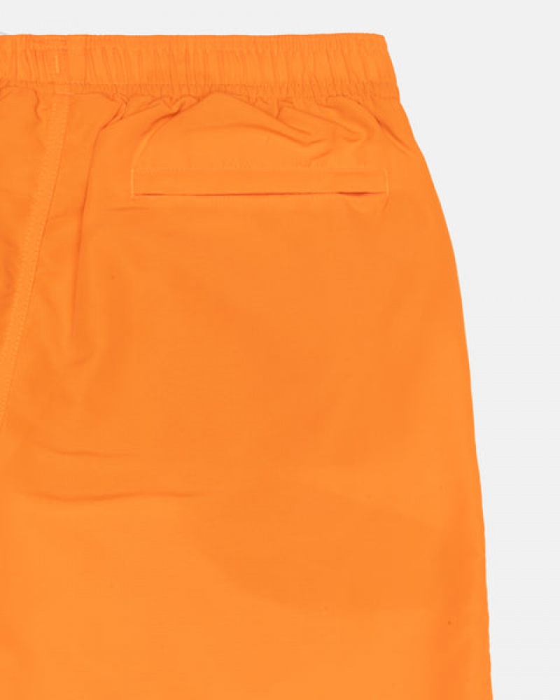 Orange Women's Stussy Water Short Big Basic Shorts Bangkok | Thailand OIN-7857