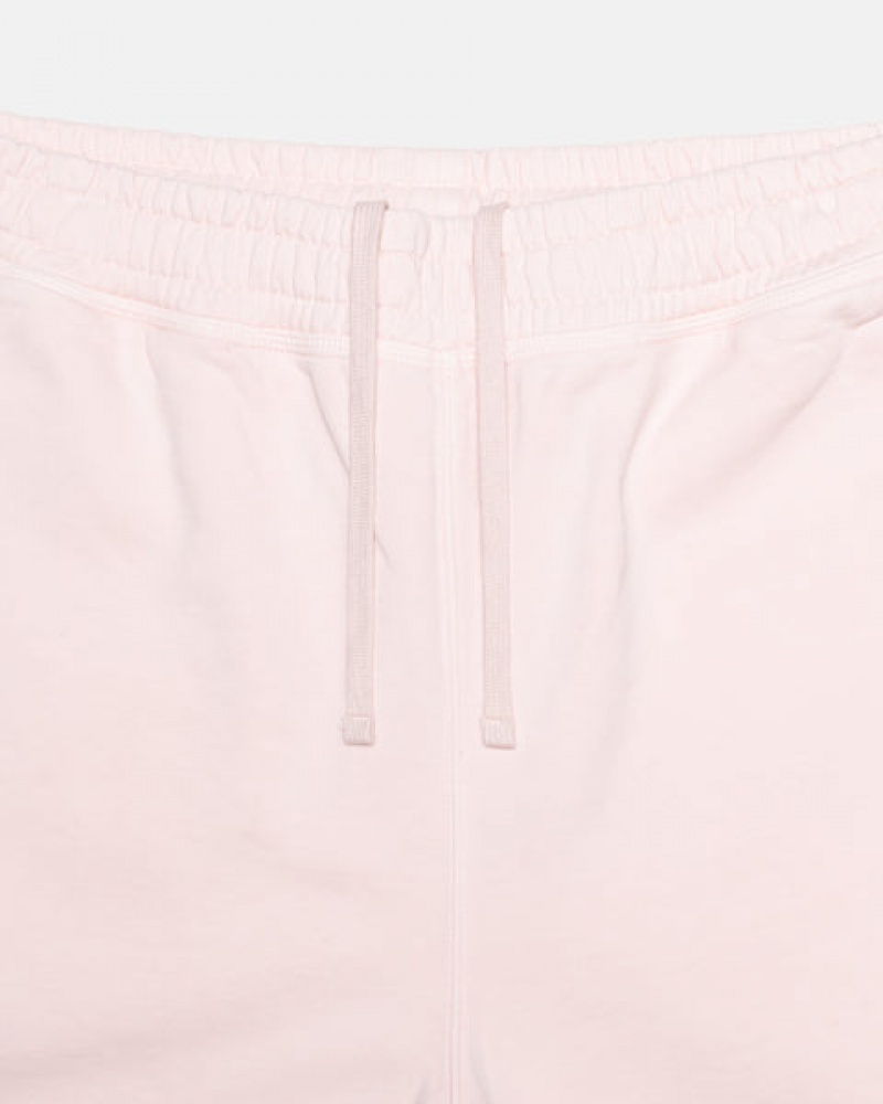 Pink Women's Stussy Overdyed Stock Logo Shorts Bangkok | Thailand EEZ-0075