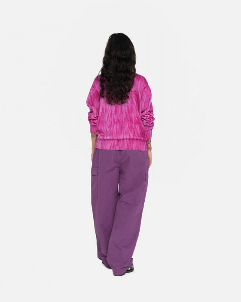 Purple Women's Stussy Ripstop Cargo Beach Pants Bangkok | Thailand NPX-4565