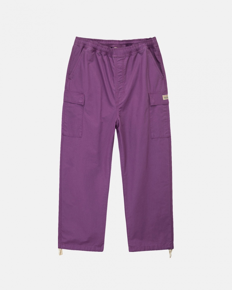 Purple Women\'s Stussy Ripstop Cargo Beach Pants Bangkok | Thailand NPX-4565