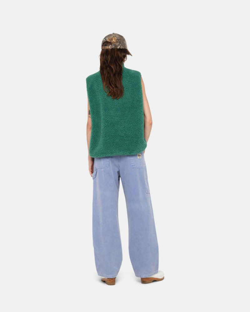 Purple Women's Stussy Work Pant Canvas Pants Bangkok | Thailand VYC-0671