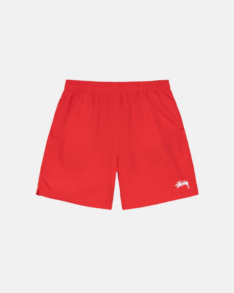 Red Women\'s Stussy Stock Water Short Swimwear Bangkok | Thailand GFP-7951