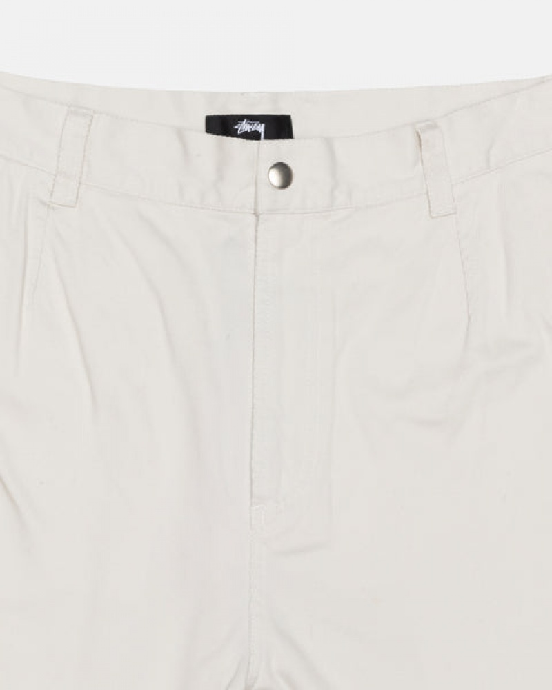 White Men's Stussy Workgear Trouser Twill Pants Bangkok | Thailand JCL-1415