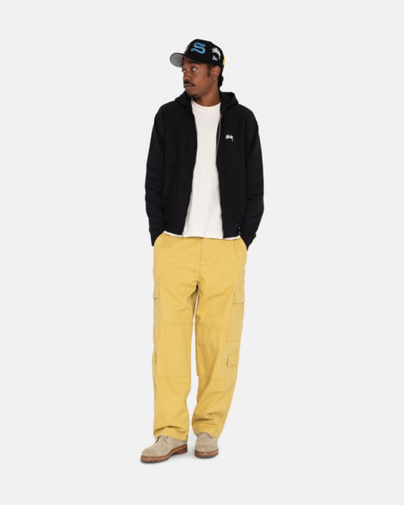 Yellow Women's Stussy Ripstop Surplus Cargo Pants Bangkok | Thailand JNG-1660